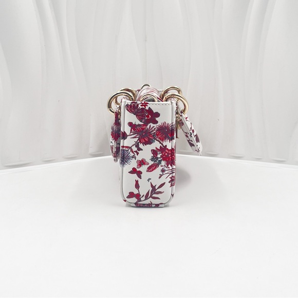 DIOR Lady Dior Small Bag Butterfly & Floral Print with Gold Hardware - Picture 5 of 14